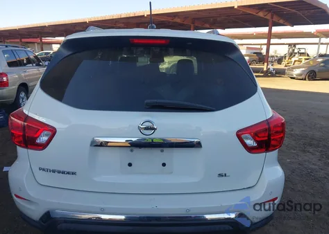 2018 Nissan Pathfinder Sl from USA, damaged, VIN 5N1DR2MN2JC614486